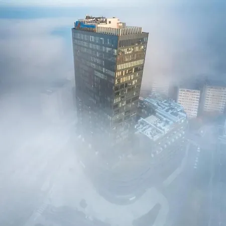 Apartment Hanza Tower Szczecin, Floor 21, - River View