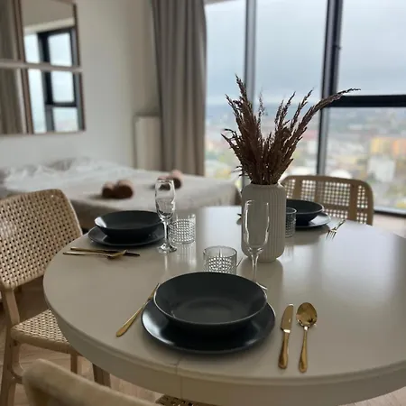 Hanza Tower Szczecin, Floor 21, - River View