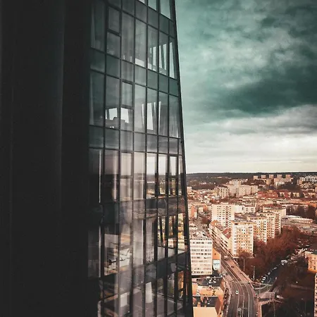 Hanza Tower Szczecin, Floor 21, - River View شتشيتسين