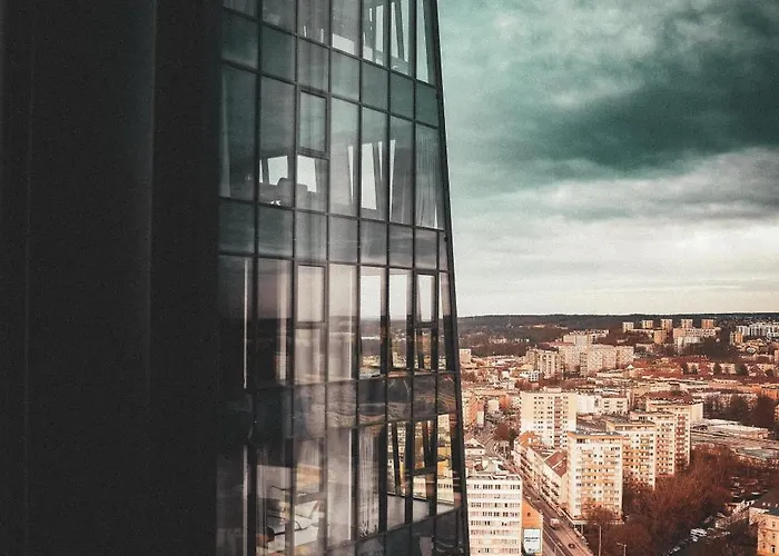 Hanza Tower Szczecin, Floor 21, - River View シュチェチン