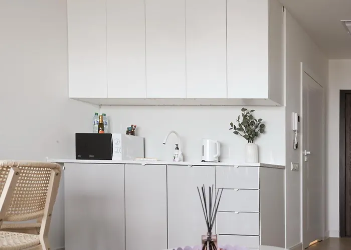 Apartment Hanza Tower Szczecin, Floor 21, - River View *